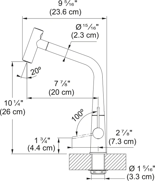 Franke Icon Pull-Out Matte Black Tap - Image 2