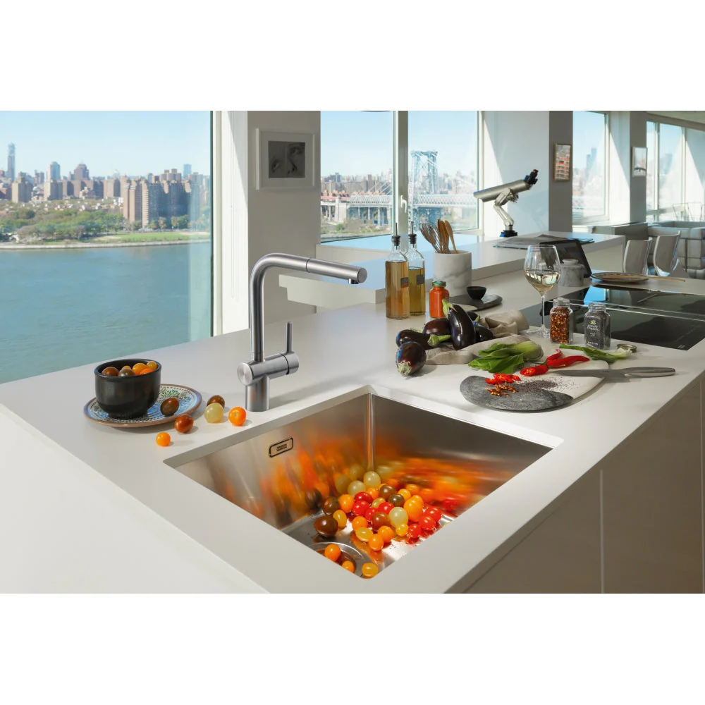 Franke Atlas Neo SS Pull Out Tap - Stainless steel - Image 3