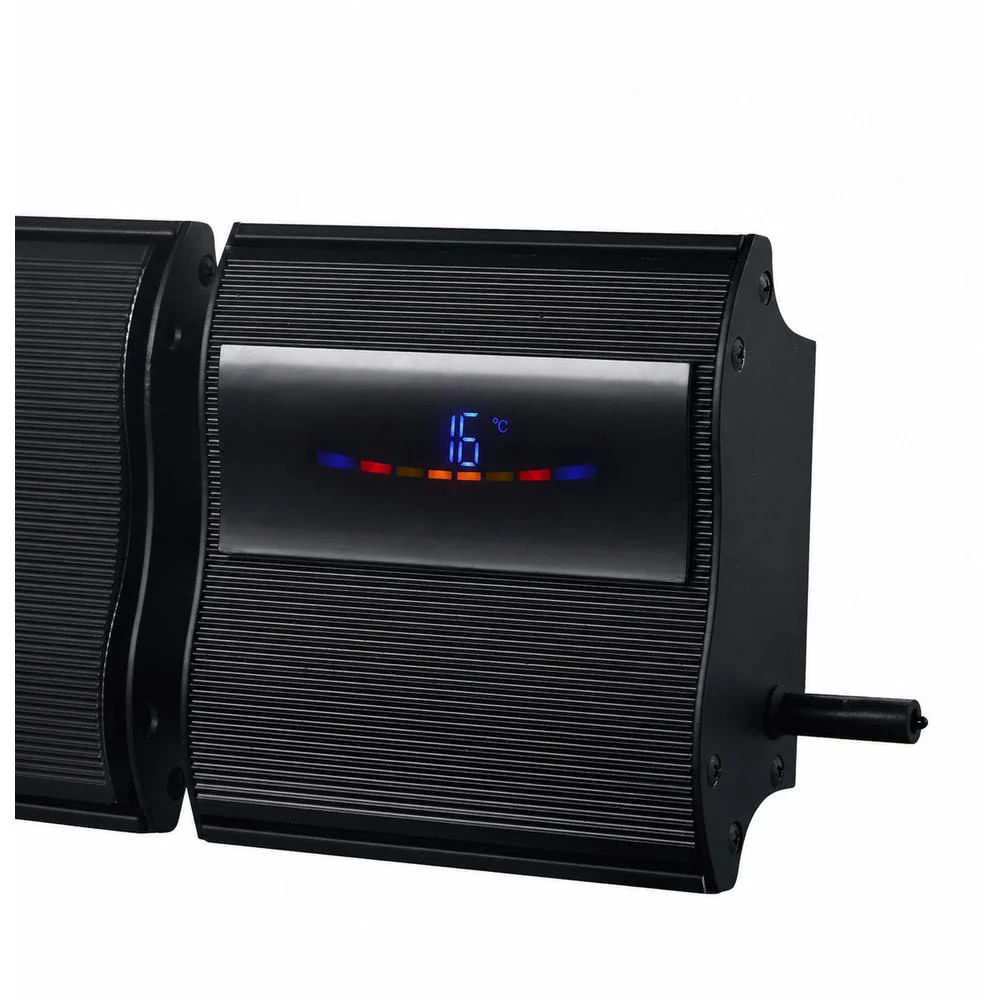 Thermogroup Lotus 2400W Long-Wave Outdoor Heater - Black - Image 3