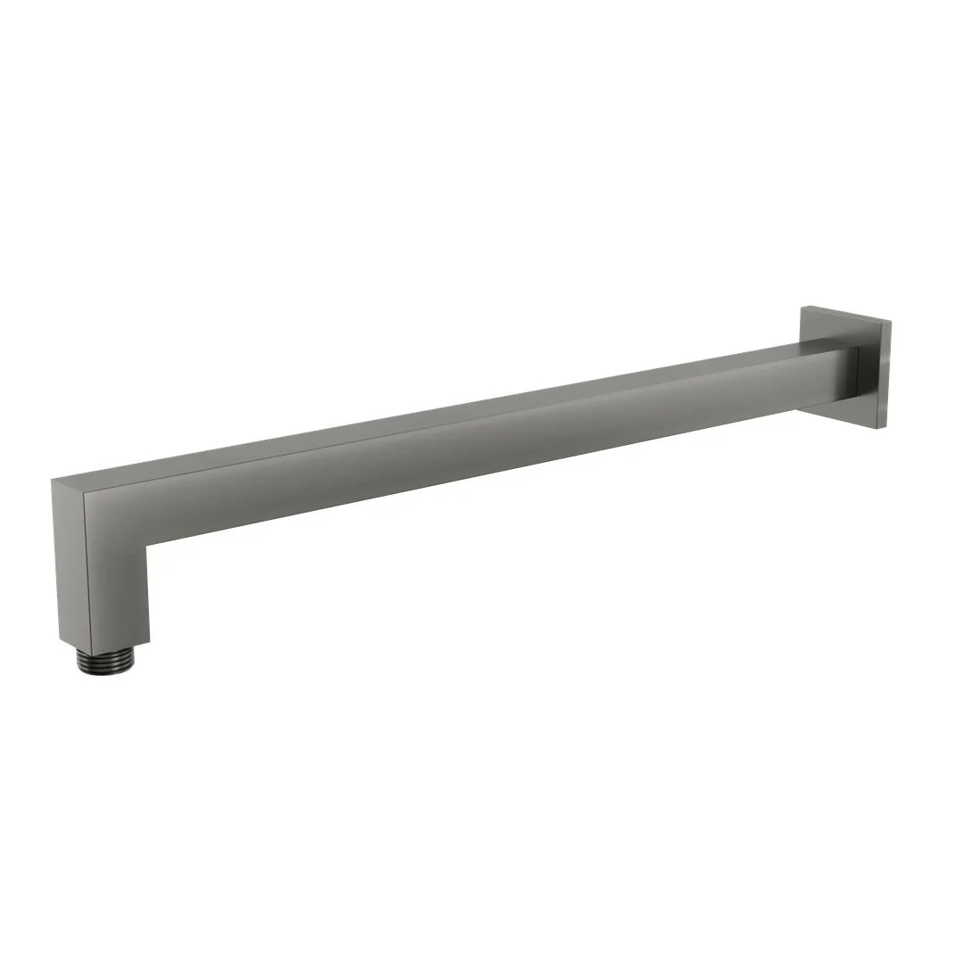 Linsol Tiana 400mm Square Wall Arm - Gunmetal