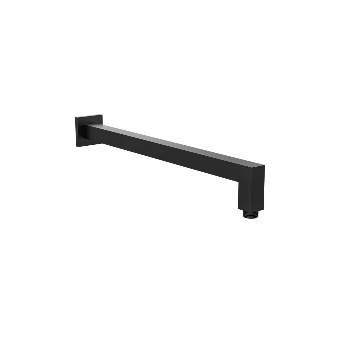 Linsol Tiana 400mm Square Wall Arm - Matte Black - Image 2