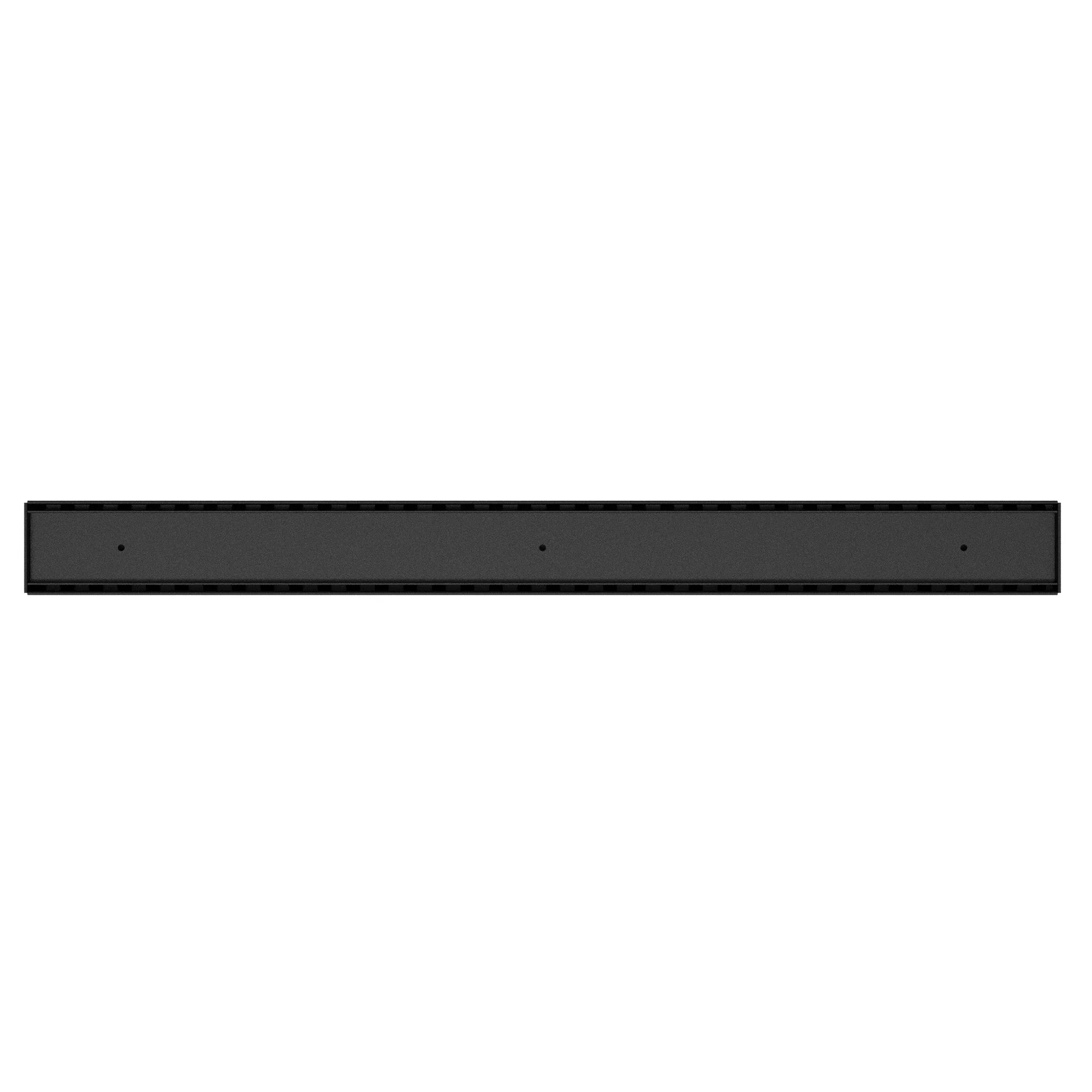 Nero Tile Insert V Channel Floor Grate 50mm Outlet With Hole Saw - Black Matte - Image 2