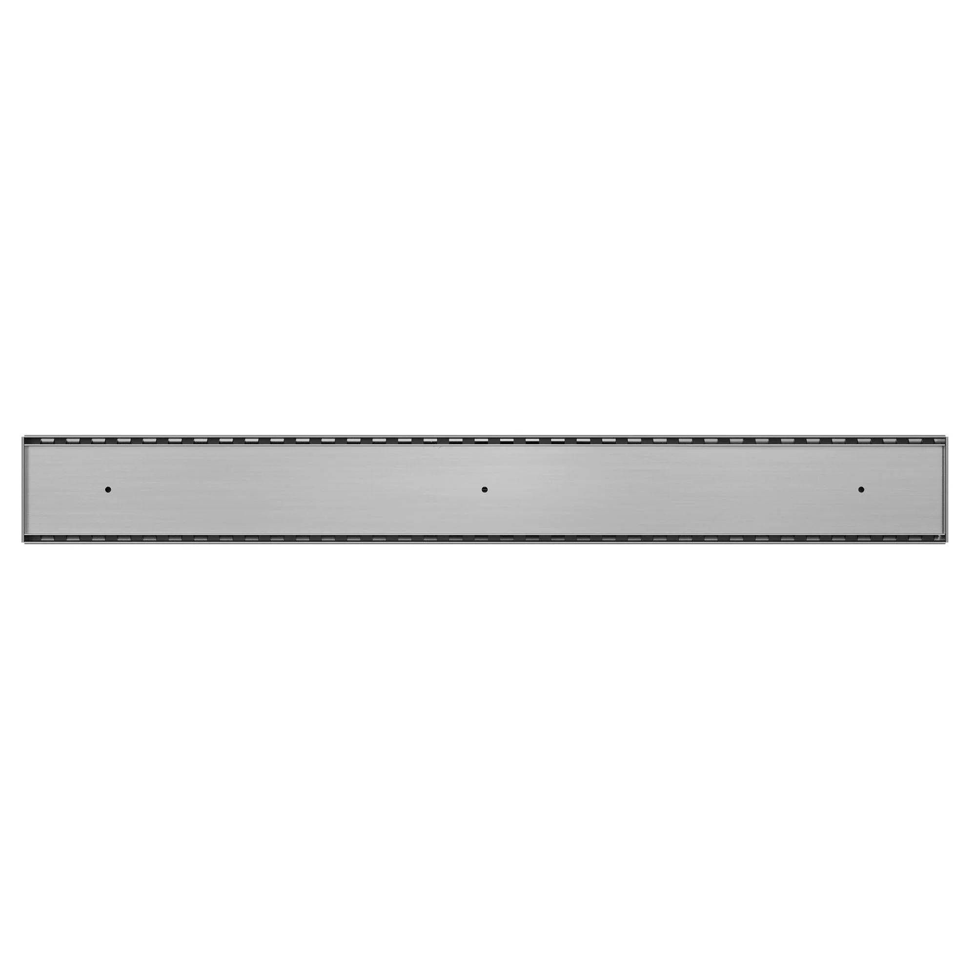 Nero Tile Insert V Channel Floor Grate 89mm Outlet With Hole Saw - Gun Metal - Image 2