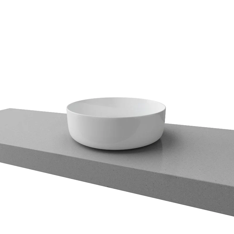 Timberline Allure Above Counter Basin - White Matt - Image 3