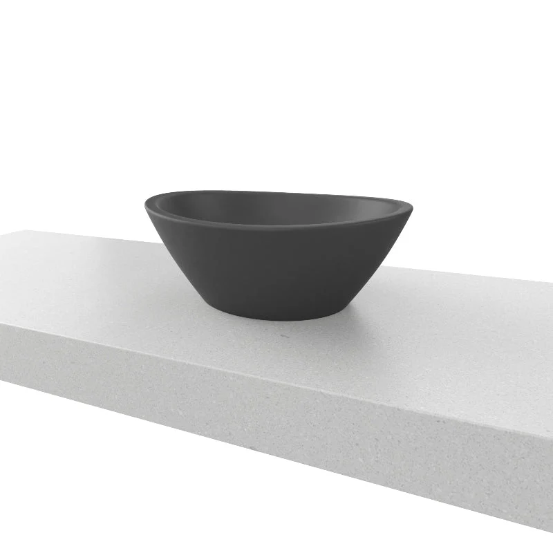 Timberline Elite Above Counter Basin - Black Matt - Image 2