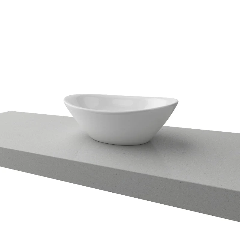 Timberline Elite Above Counter Basin - White Gloss - Image 3
