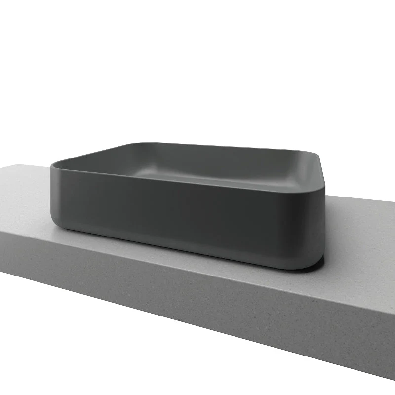 Timberline Enchant Above Counter Basin - Grey Matt - Image 2
