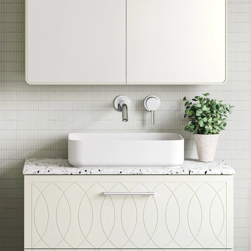 Timberline Enchant Above Counter Basin - White Matt