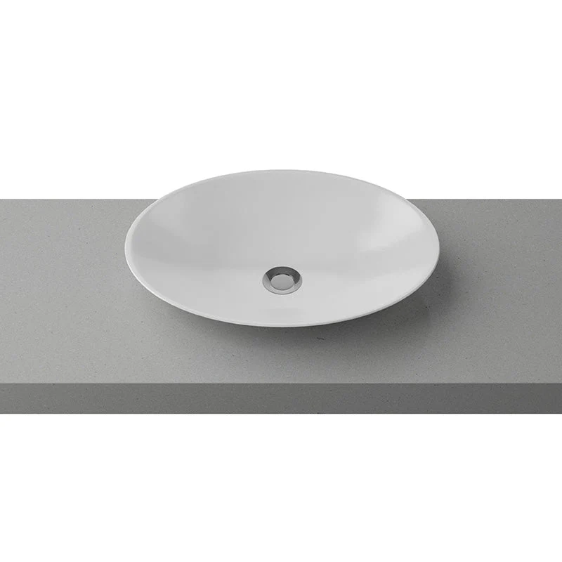 Timberline Feather Above Counter Basin - White Gloss