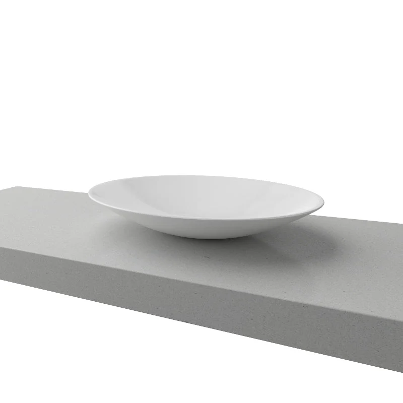 Timberline Feather Above Counter Basin - White Gloss - Image 2