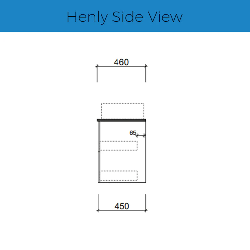 Timberline Henley Wall Hung Vanity - Image 7