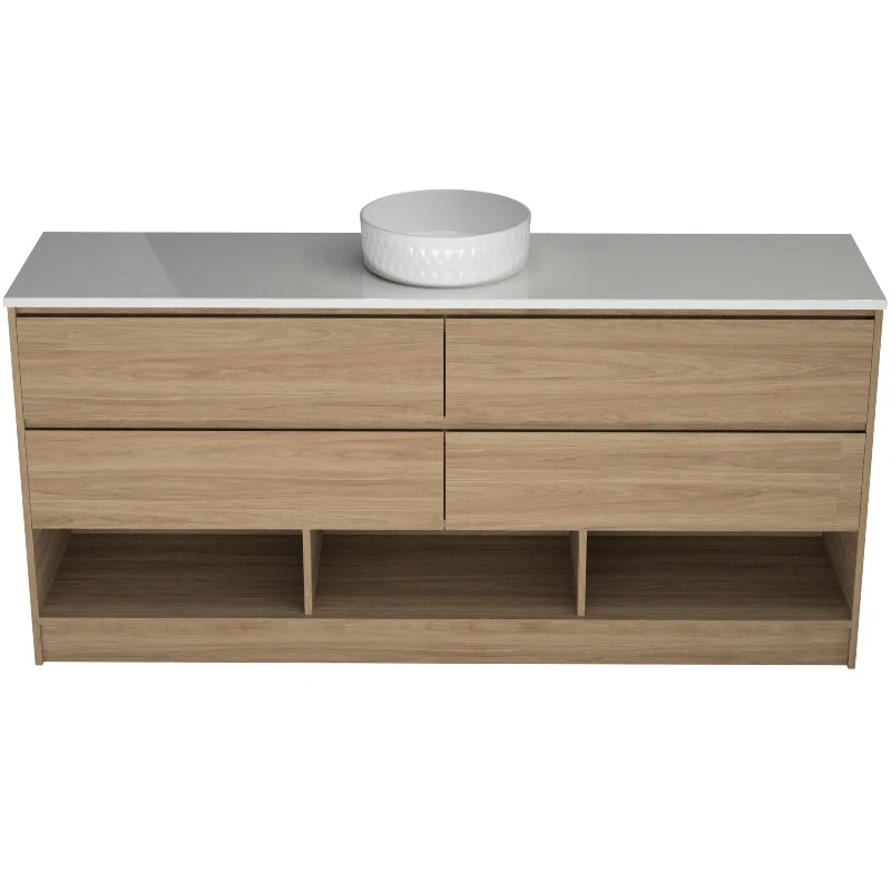 Timberline Kansas Freestanding Vanity - Slab Top - Image 10