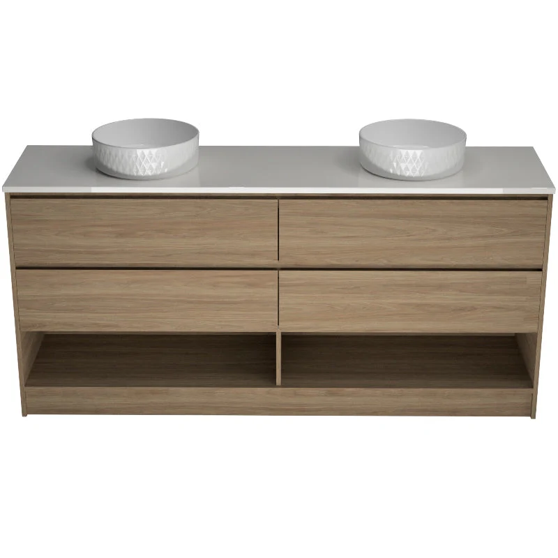 Timberline Kansas Freestanding Vanity - Slab Top - Image 11
