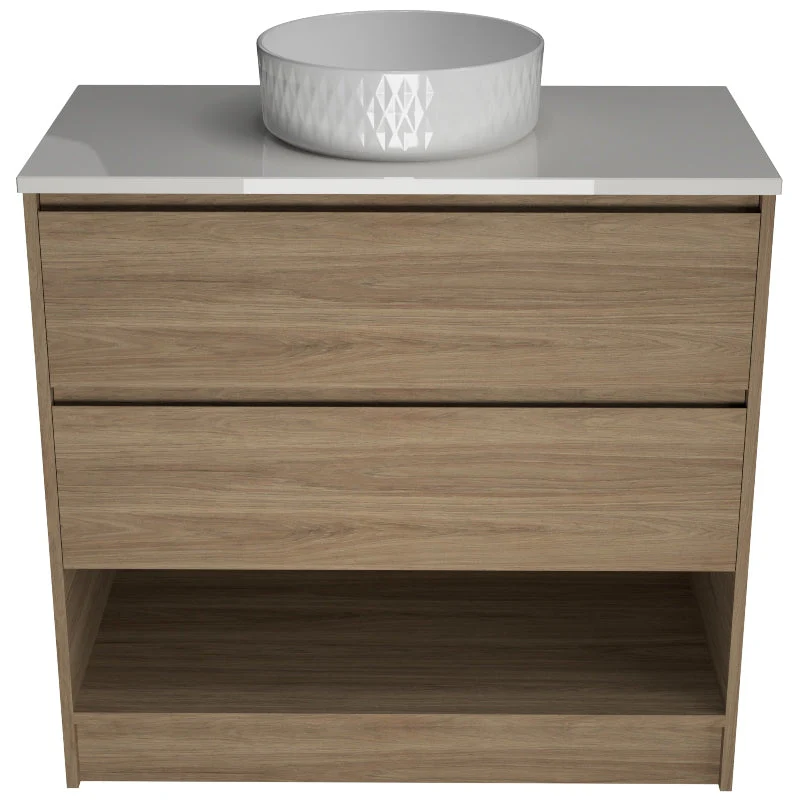 Timberline Kansas Freestanding Vanity - Slab Top - Image 5
