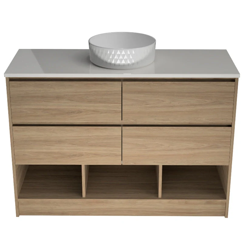 Timberline Kansas Freestanding Vanity - Slab Top - Image 6