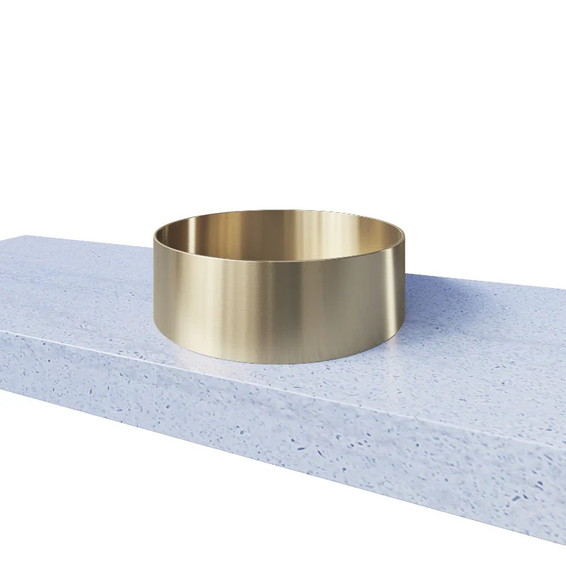 Timberline Luxe Above Counter Basin - Brushed Gold - Image 4