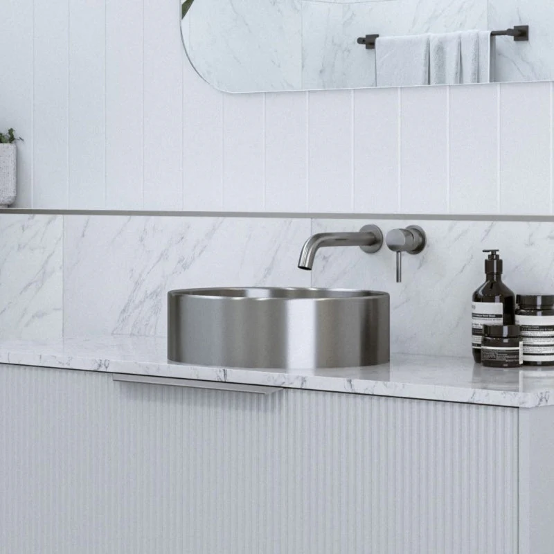 Timberline Luxe Above Counter Basin - Brushed Nickel