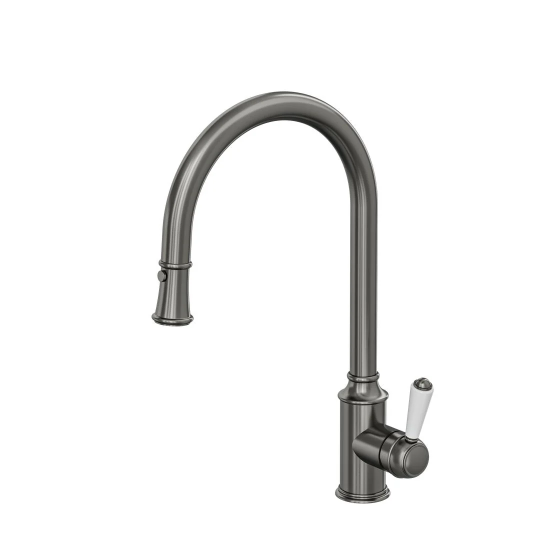 Linsol Tommy S2 Pull Out Sink Mixer - Gunmetal