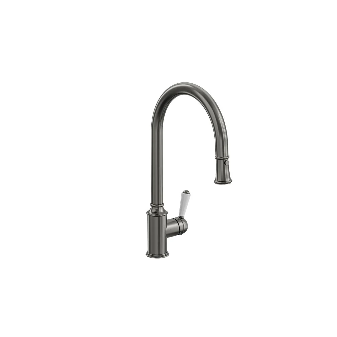 Linsol Tommy S2 Pull Out Sink Mixer - Gunmetal - Image 2