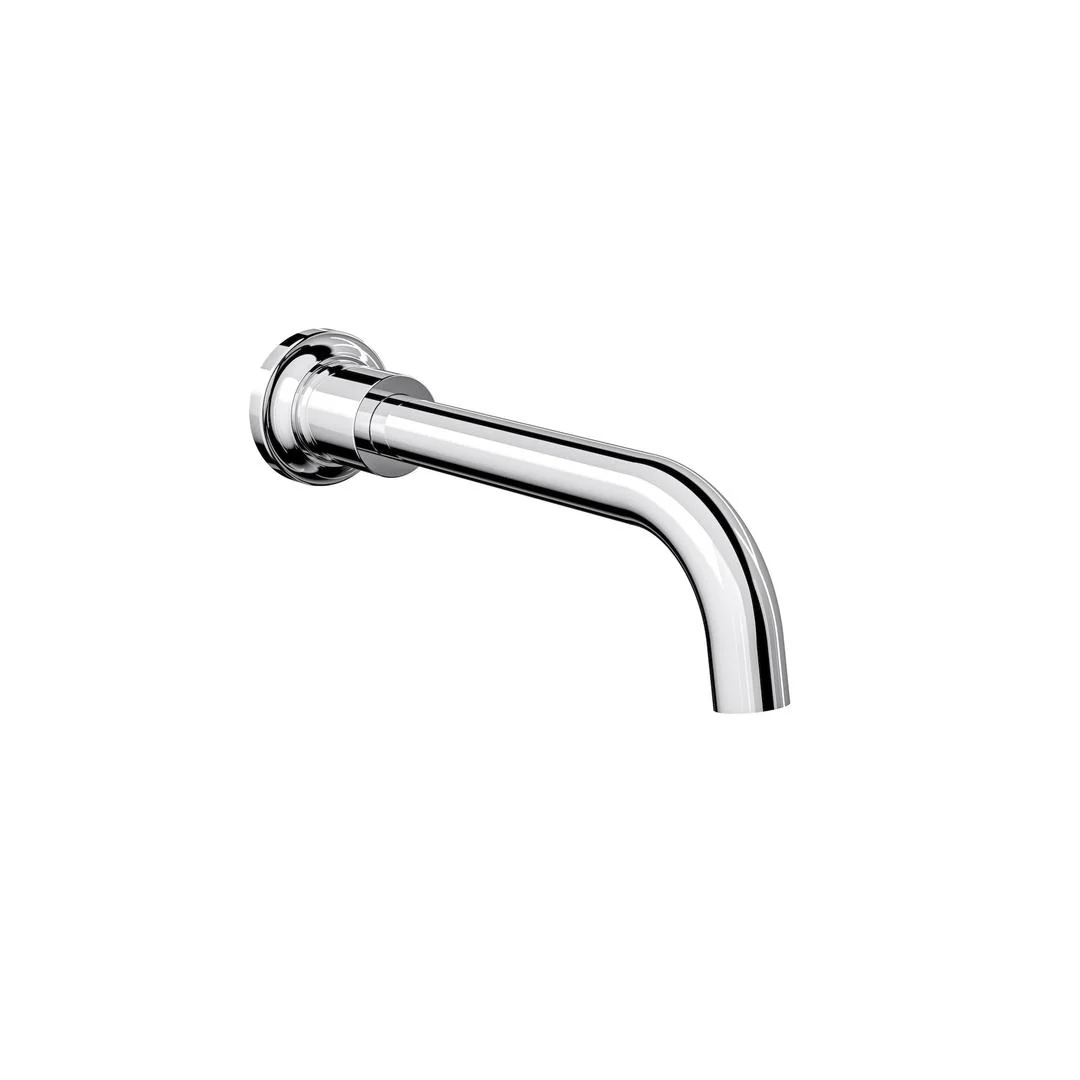 Linsol Tre Wall Mount Bath Spout - Chrome - Image 2