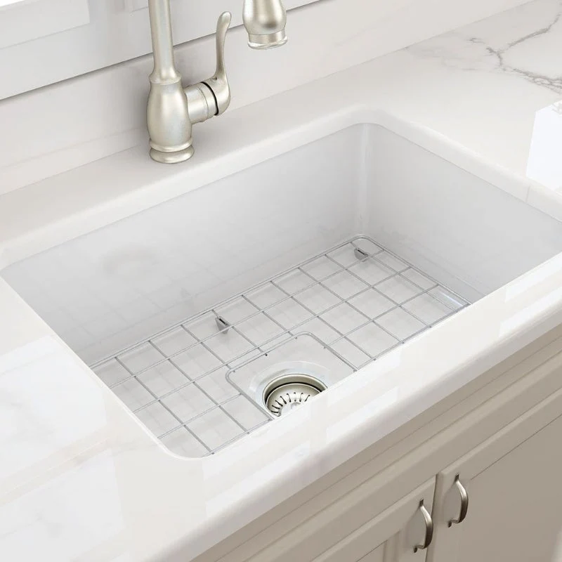 Turner Hastings Cuisine 680mm Inset / Undermount Fireclay Sink - Image 2