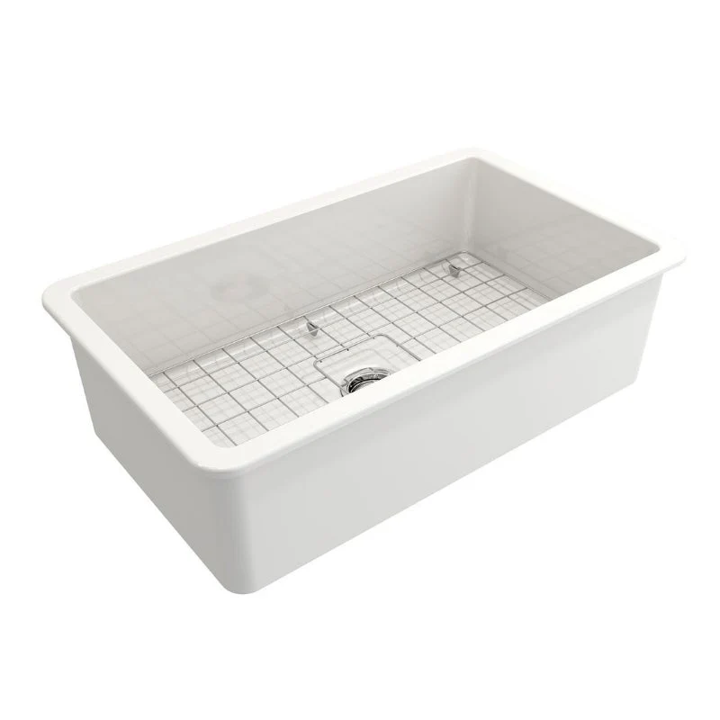 Turner Hastings Cuisine 810mm Inset / Undermount Fireclay Sink - Image 3