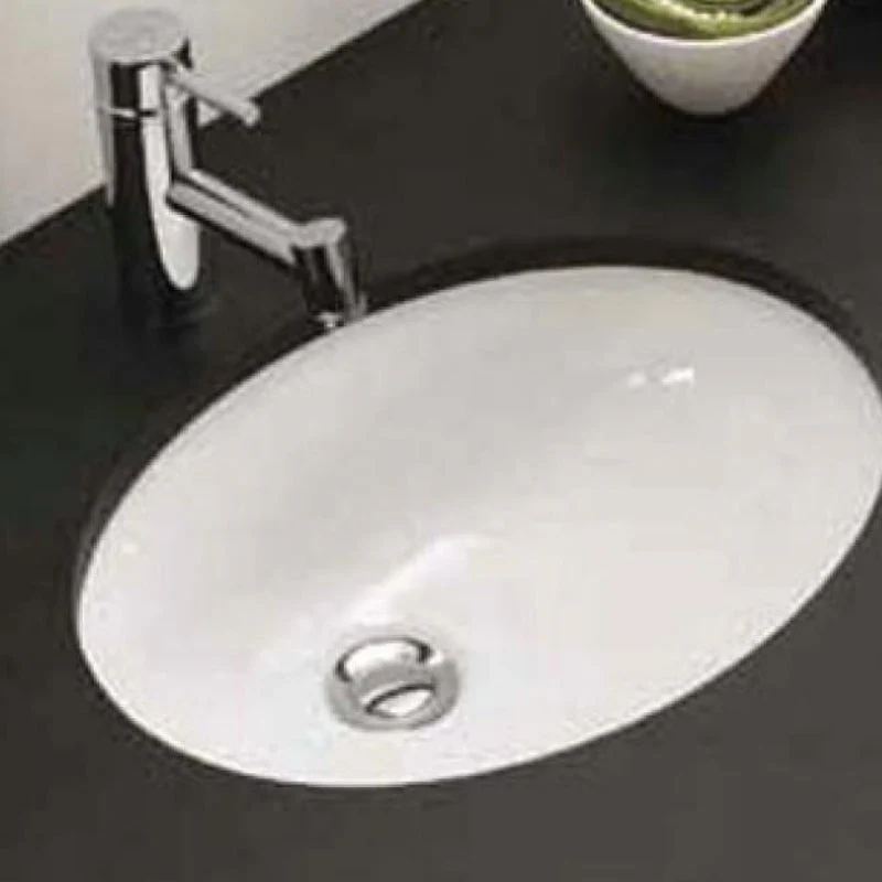 Turner Hastings Narva 480mm Under Counter Ceramic Wash Basin - Image 2