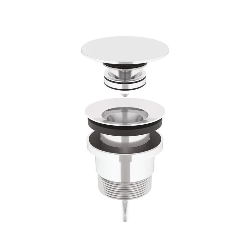 Meir Universal all-in-one Pop Up Waste - Basin & Bath - Polished Chrome - Image 3