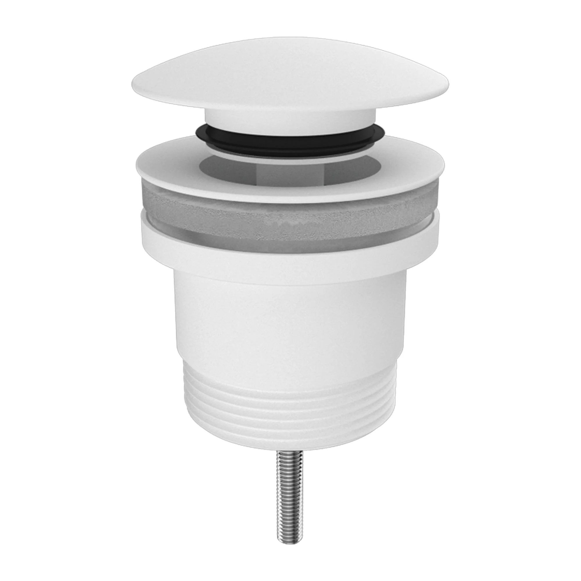Nero Universal Pop Up Waste - White Matte - Image 2
