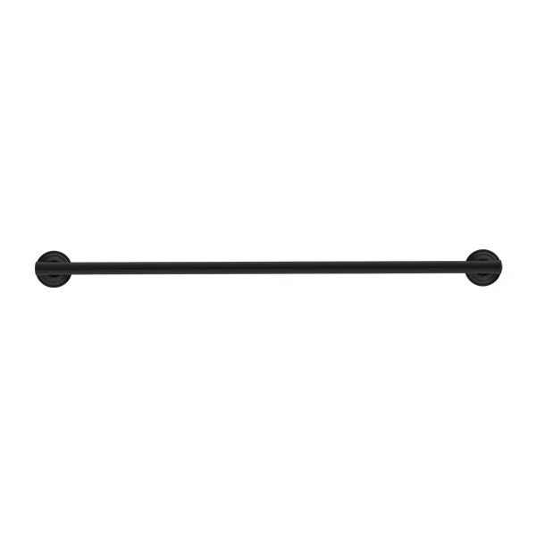 Nero York Double Towel Rail 600mm - Black Matte - Image 2