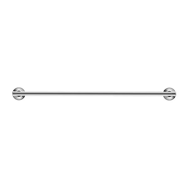 Nero York Single Towel Rail 600mm - Chrome - Image 2