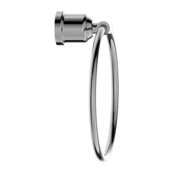 Nero York Towel Ring - Chrome - Image 3