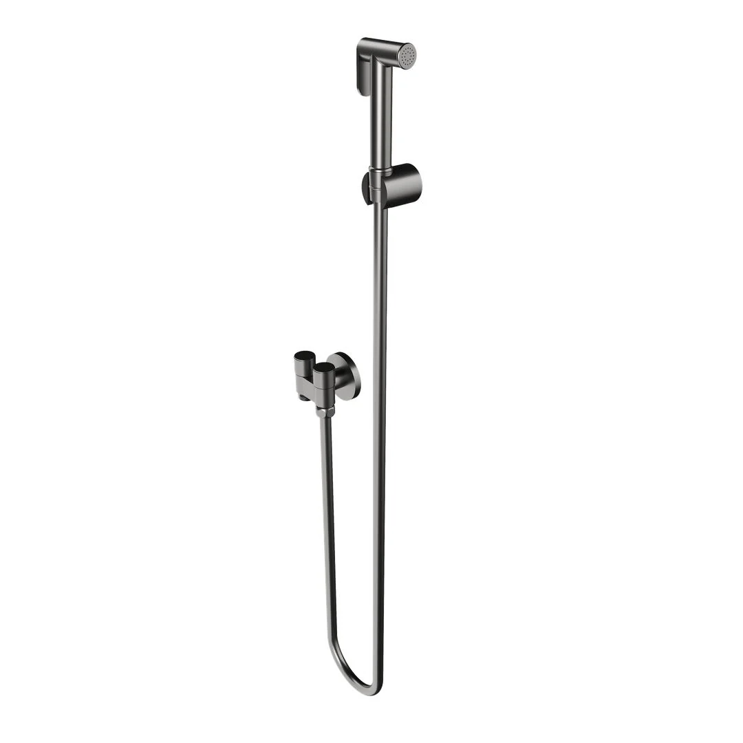 Linsol Zarah Bidet/Douche Spray with Dual Controller - Gunmetal