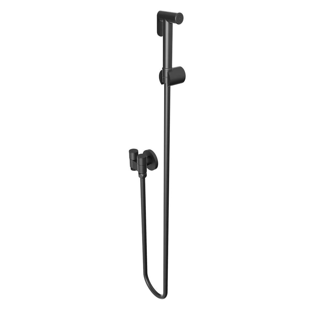 Linsol Zarah Bidet/Douche Spray with Dual Controller - Matte Black