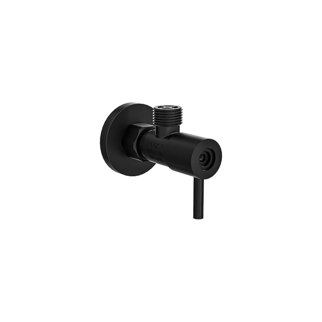 Linsol Zarah Easy Turn Cistern Tap - Matte Black - Image 2
