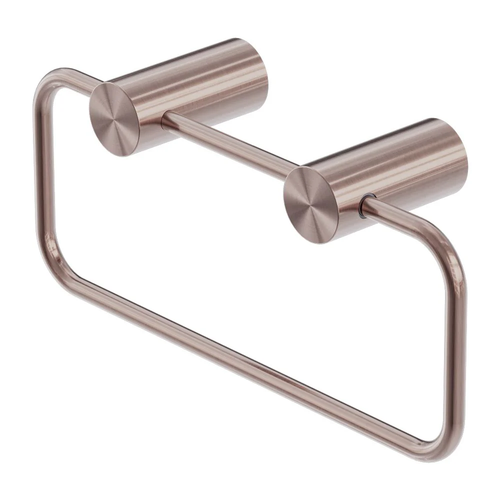 Nero Zen 316L Hand Towel Ring - Brushed Bronze