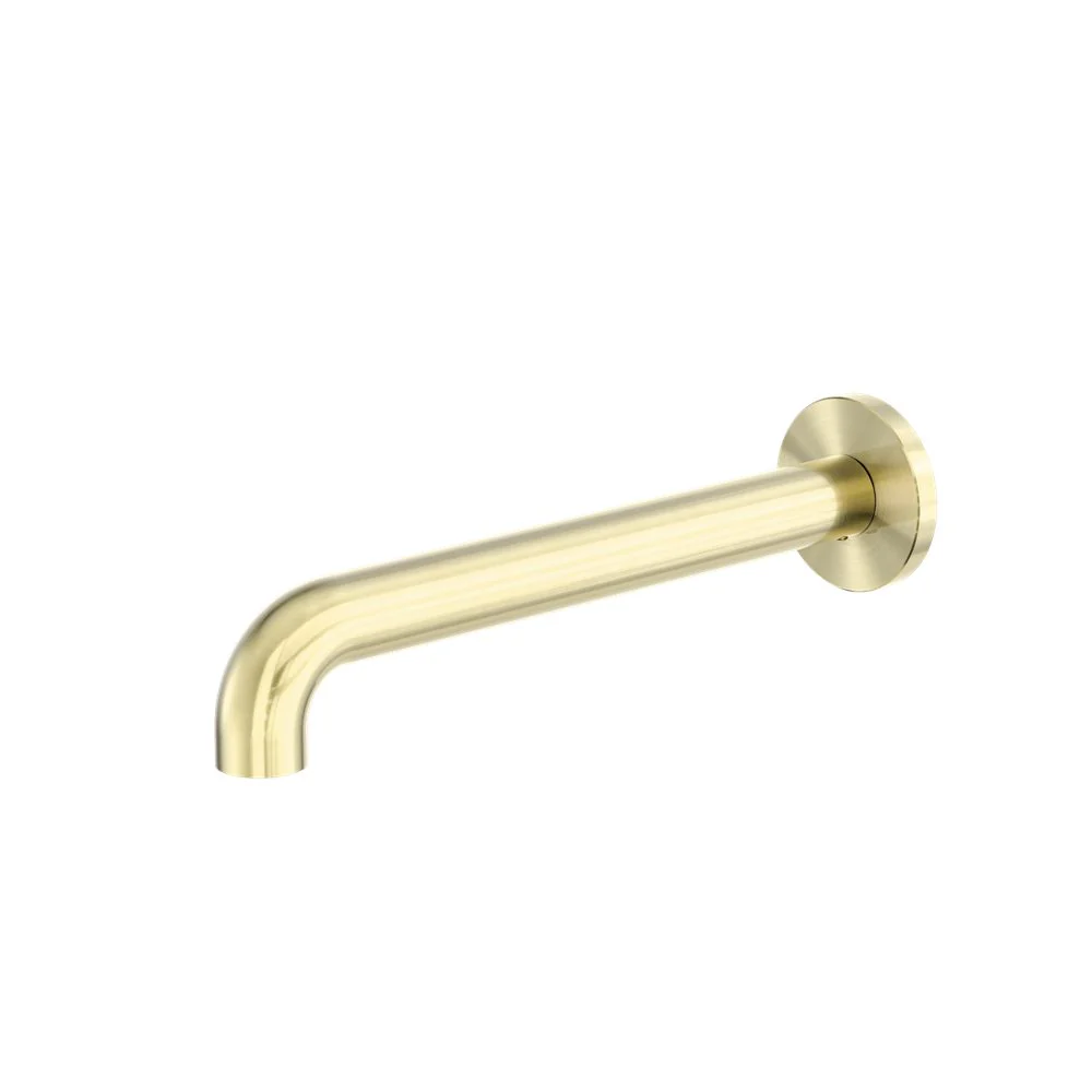 Nero Zen 316L Round Basin/Bath Spout - Brushed Gold