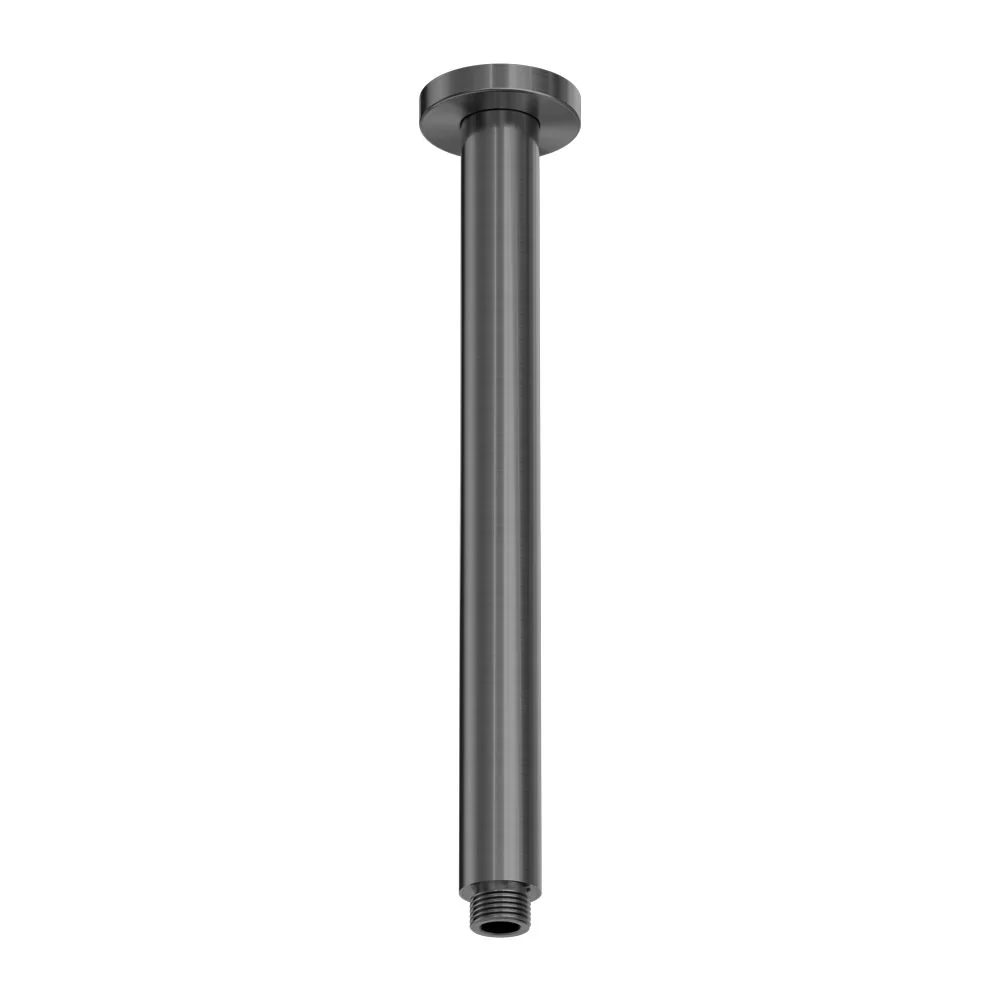 Nero Zen 316L Round Ceiling Arm 300mm - Graphite