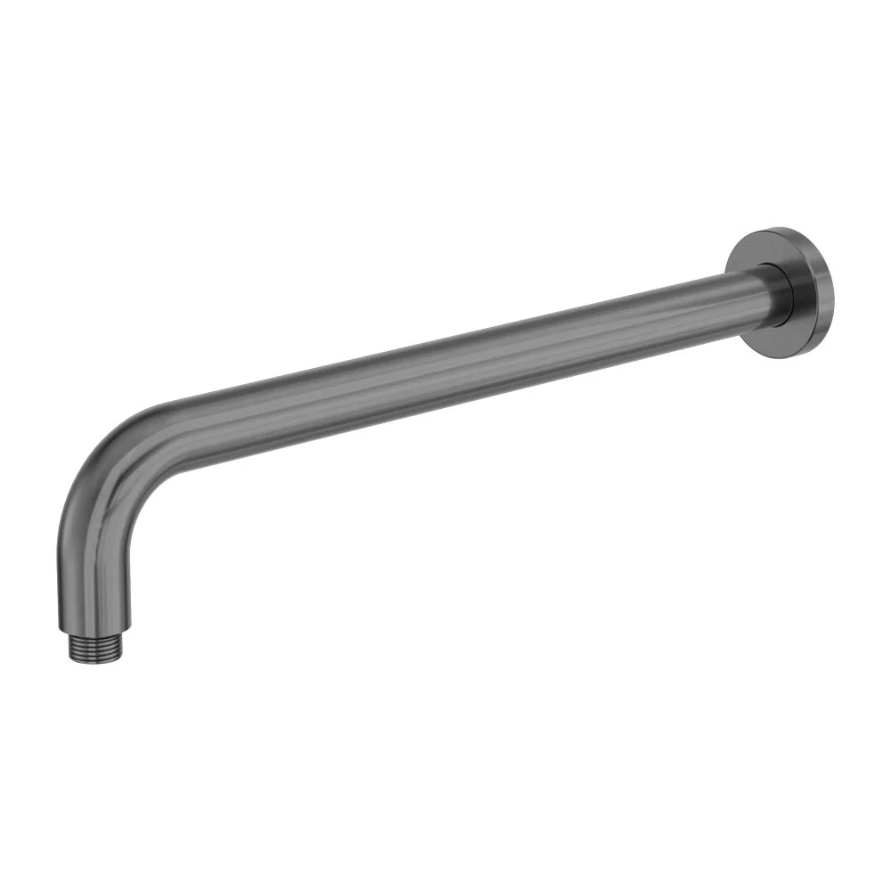 Nero Zen 316L Round Shower Arm 400mm - Graphite