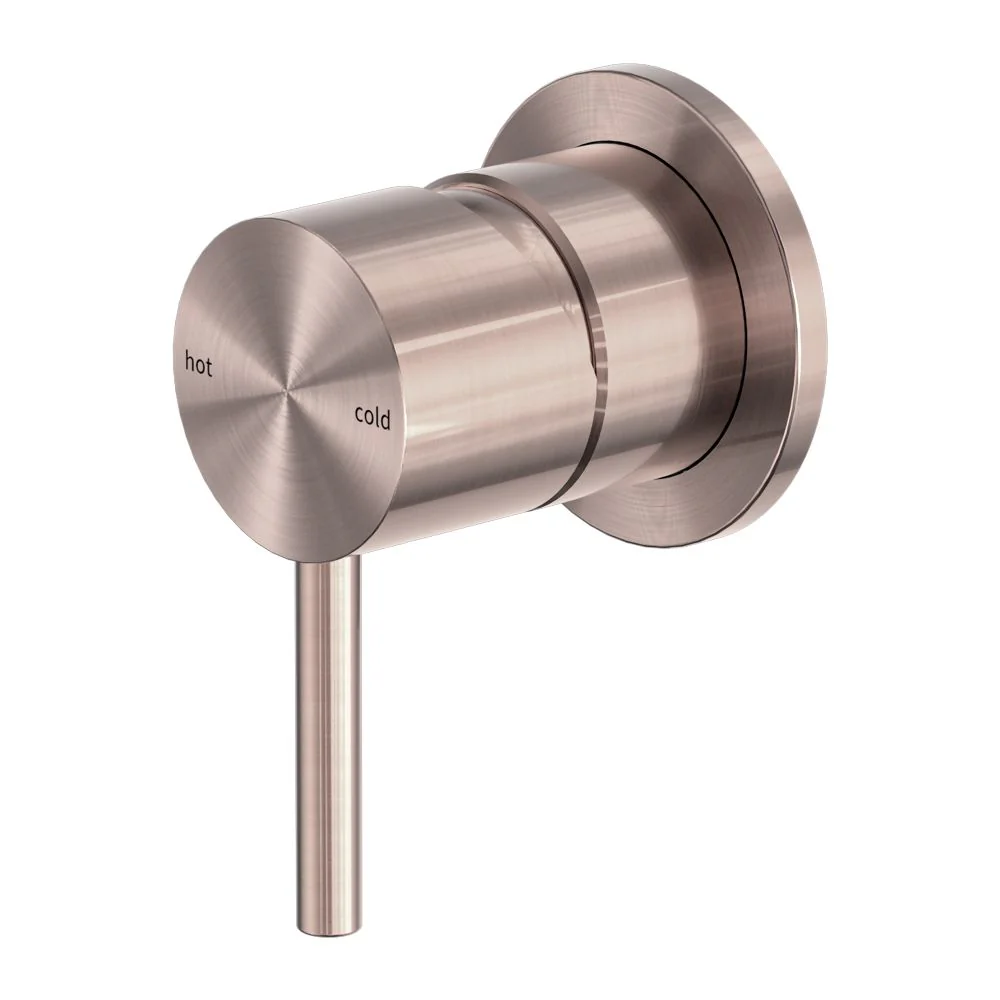 Nero Zen 316L Shower Mixer - Brushed Bronze