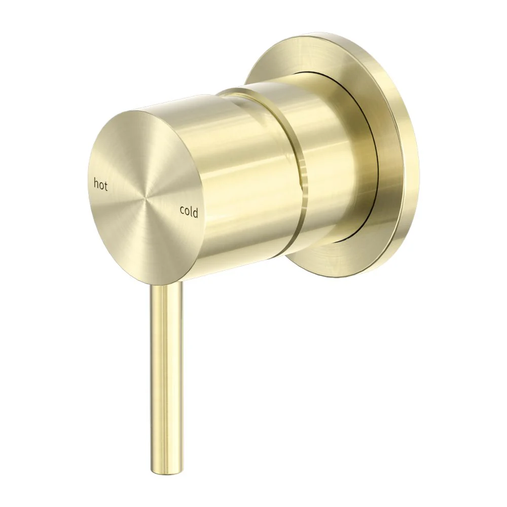 Nero Zen 316L Shower Mixer - Brushed Gold