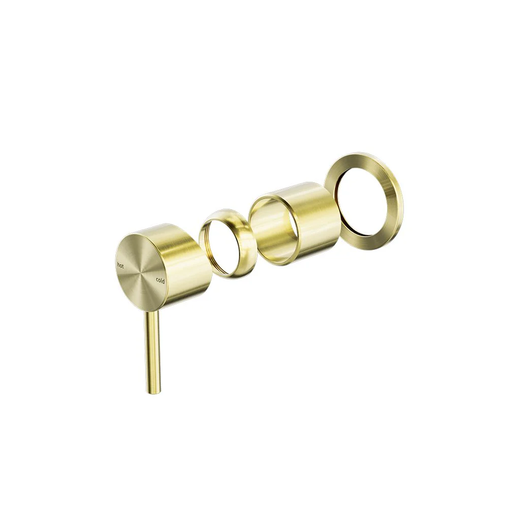 Nero Zen 316L Shower Mixer (Trim Kit Only) - Brushed Gold