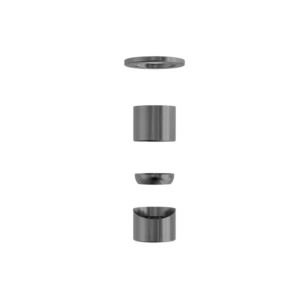 Nero Zen 316L Shower Mixer (Trim Kit Only) - Graphite - Image 3
