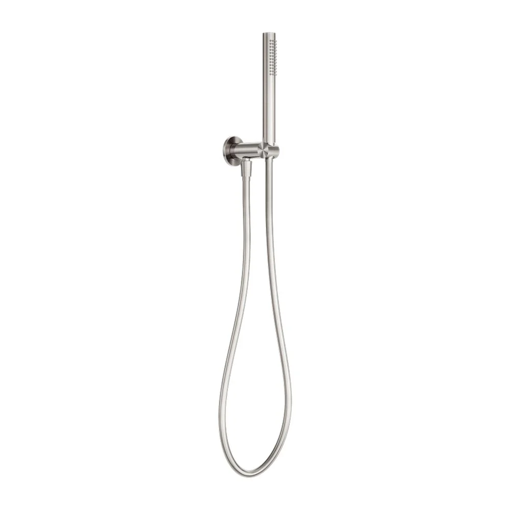 Nero Zen 316L Shower On Bracket - Brushed Nickel