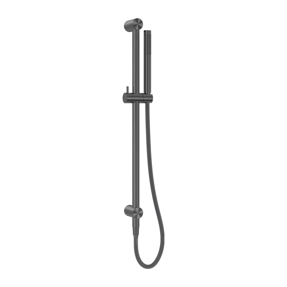 Nero Zen 316L Shower Rail With Outdoor Shower Hose - Graphite