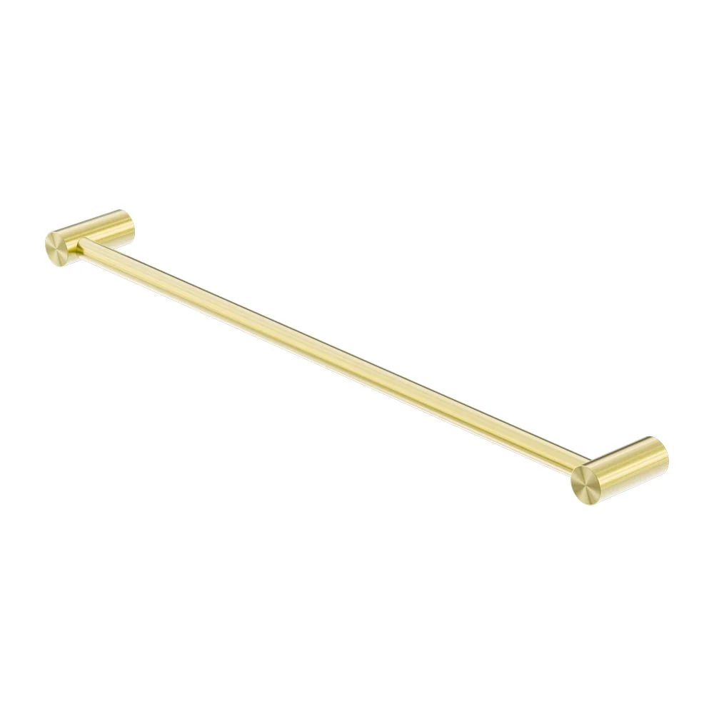 Nero Zen 316L Single Towel Rail - Brushed Gold