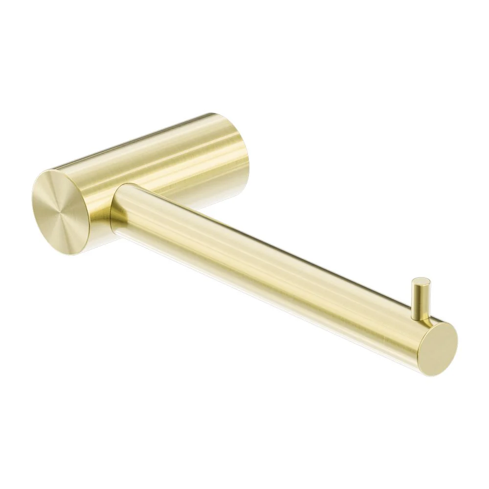 Nero Zen 316L Toilet Roll Holder - Brushed Gold