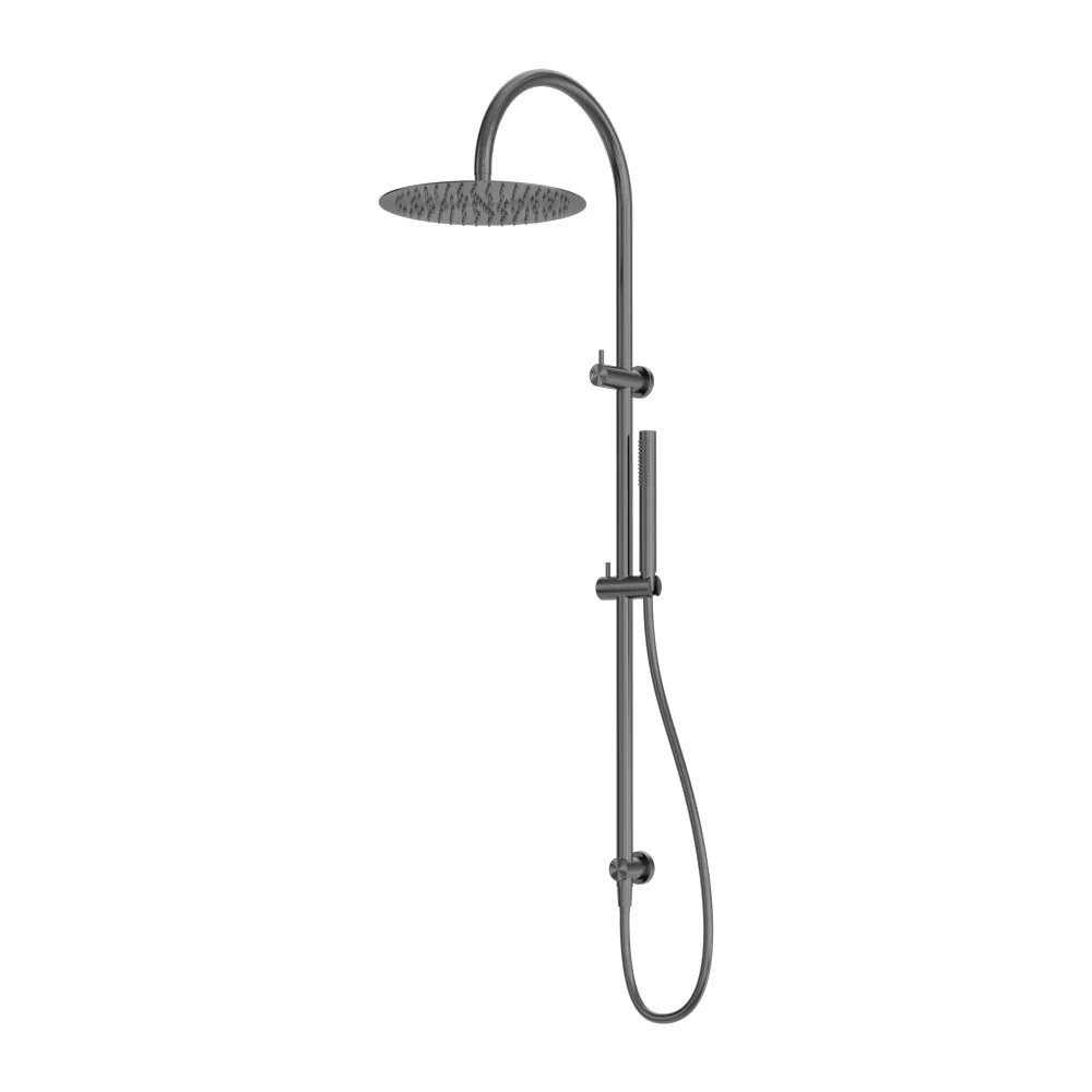 Nero Zen 316L Twin Shower - Graphite