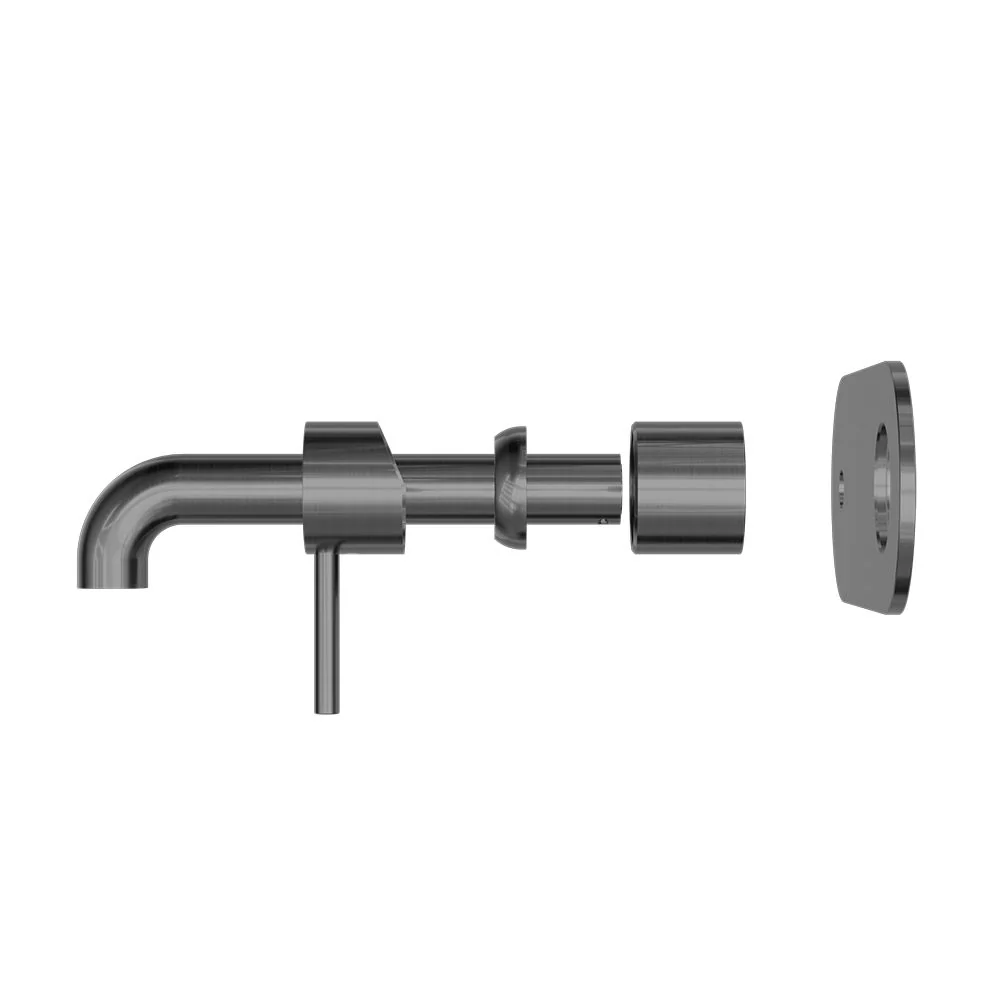 Nero Zen 316L Wall Basin/Bath Mixer (Trim Kit Only) - Graphite - Image 2