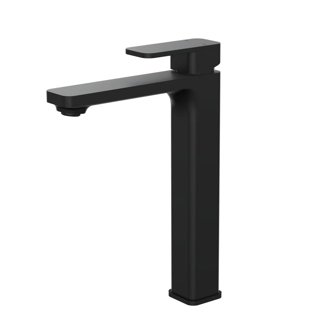 Linsol Zia Tall Basin Mixer - Matte Black